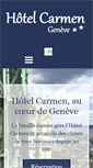 Mobile Screenshot of hotel-carmen.ch